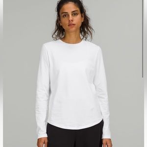 NWT Lululemon Love Long Sleeve in Color White Size 12